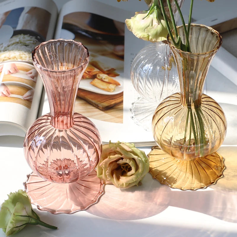 Minimalistic Nordic Glass Hydroponics Vase