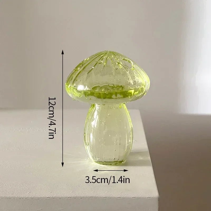 Creative Mushroom Glass Hydroponic Vase - Little Leaf Company