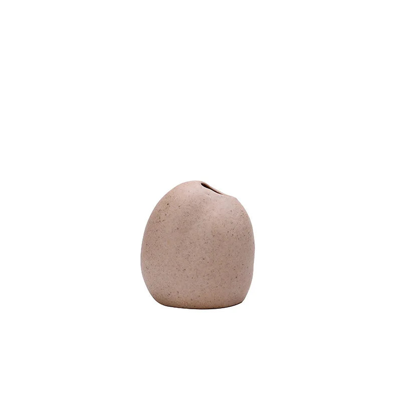 Mini Stone Vases for Zen Flower Displays