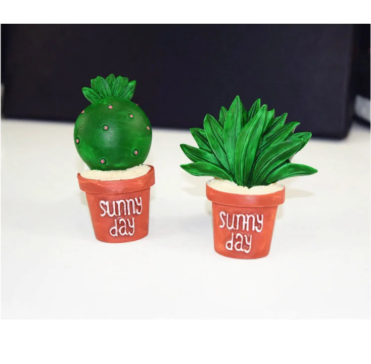 Mini Houseplant/Cactus Car Air Freshener Vent Clip - Plant Lover Gift & New Driver Gift