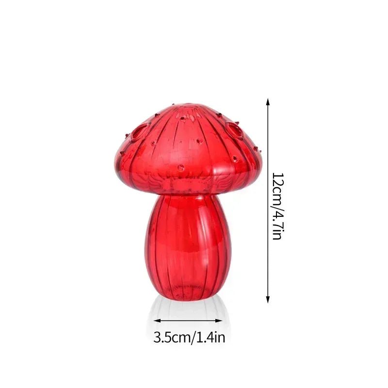 Creative Mushroom Glass Hydroponic Vase - Little Leaf Company