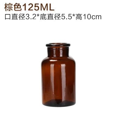 Elegant Glass Medicine Bottle Vases for Fresh & Dried Flower Decorations - Little Leaf Company